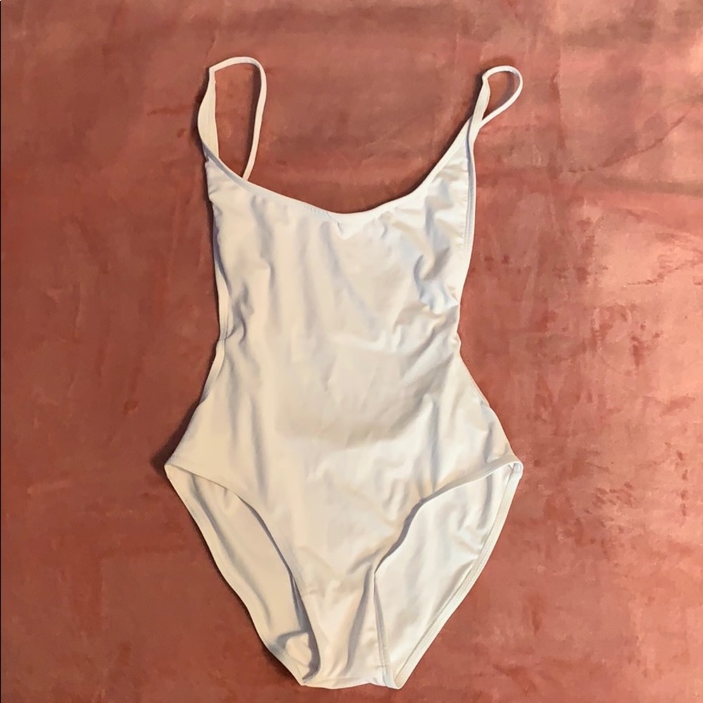 Sexy White One-Piece